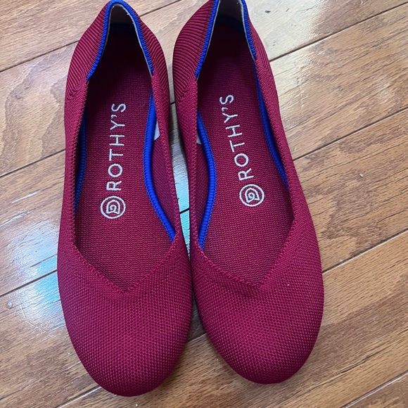 Rothy's Scooter Red Flats - Picture 3 of 4